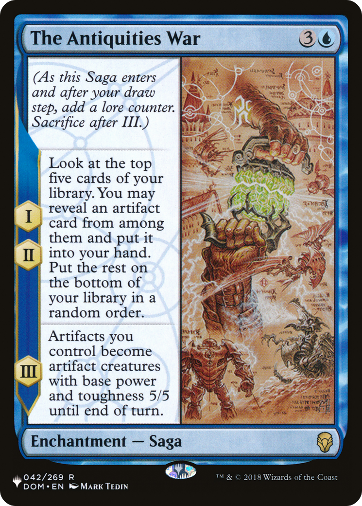 Image of The Antiquities War [The List]