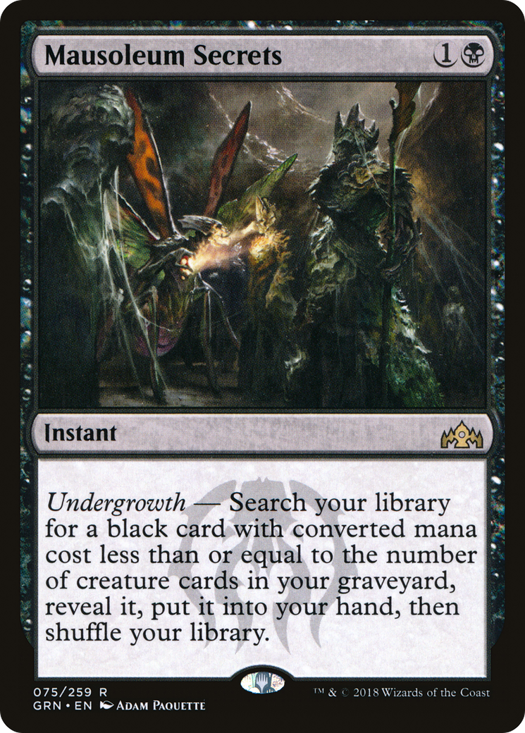 Image of Mausoleum Secrets [Guilds of Ravnica]