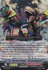 Image of Ancient Dragon, Tyrannolegend (BT11/013EN) [Seal Dragons Unleashed]