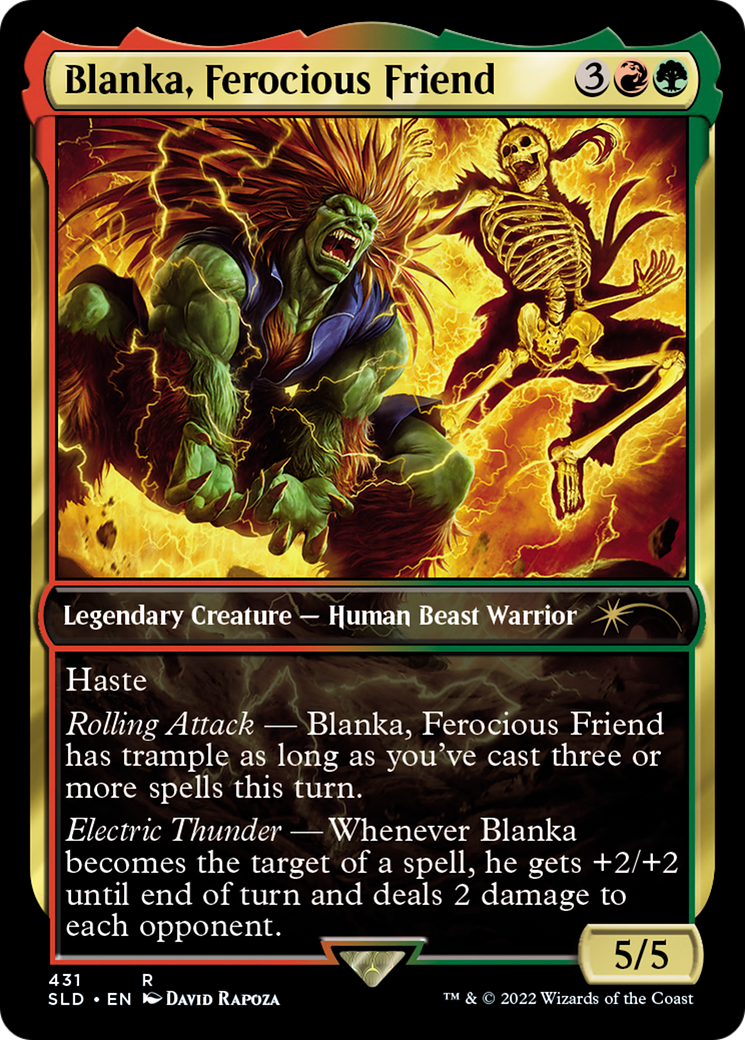 Image of Blanka, Ferocious Friend [Secret Lair Drop Series]
