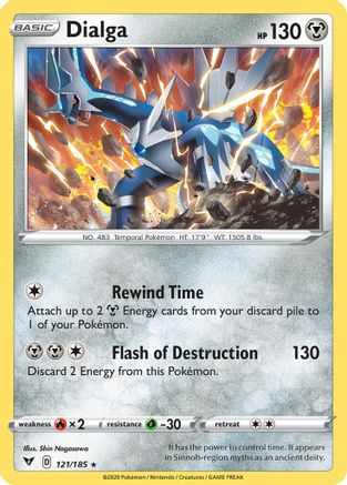 Image of Dialga (121/185) (Theme Deck Exclusive) [Sword & Shield: Vivid Voltage]