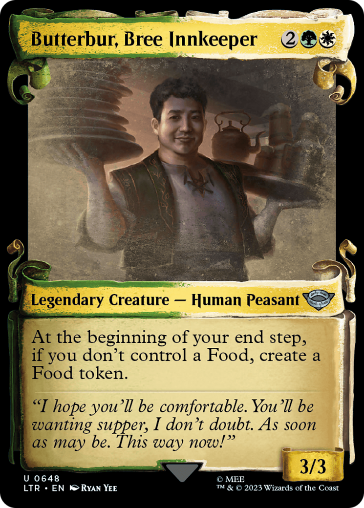 Image of Butterbur, Bree Innkeeper [The Lord of the Rings: Tales of Middle-Earth Showcase Scrolls]