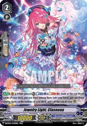 Image of Jewelry Light, Claseena (BSF2022/VGP01EN 2022) [Bushiroad Event Cards]