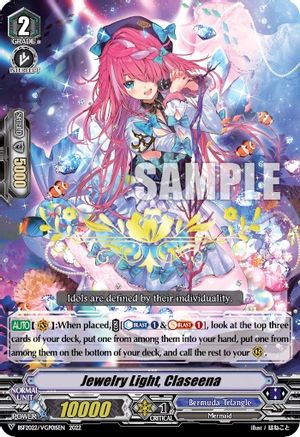 Image of Jewelry Light, Claseena (Hot Stamped) (BSF2022/VGP01SEN 2022) [Bushiroad Event Cards]