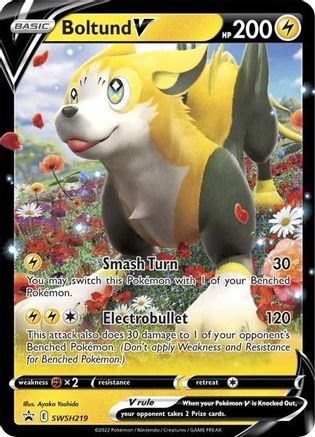 Image of Boltund V (SWSH219) [Sword & Shield: Black Star Promos]