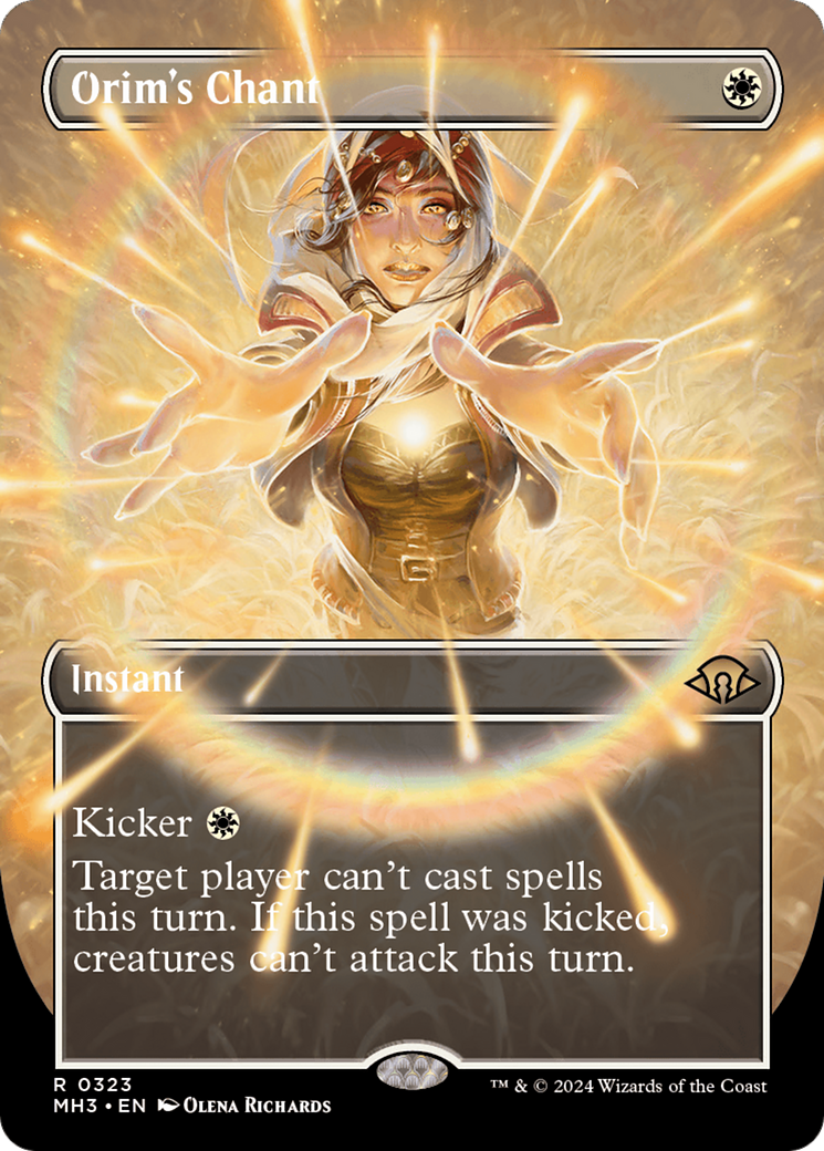 Image of Orim's Chant (Borderless) [Modern Horizons 3]