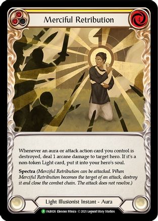 Image of Merciful Retribution [FAB026] (Promo)  Cold Foil