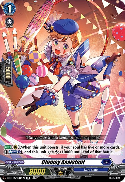 Image of Clumsy Assistant (D-BT05/042EN) [Triumphant Return of the Brave Heroes]