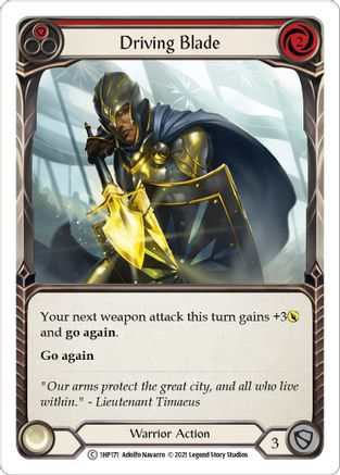 Image of Driving Blade (Red) [1HP171] (History Pack 1)