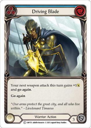 Image of Driving Blade (Blue) [1HP173] (History Pack 1)