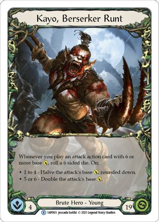 Image of Kayo, Berserker Runt [1HP003] (History Pack 1)