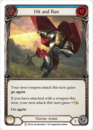 Image of Hit and Run (Blue) [1HP176] (History Pack 1)