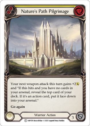 Image of Nature's Path Pilgrimage (Yellow) [1HP178] (History Pack 1)