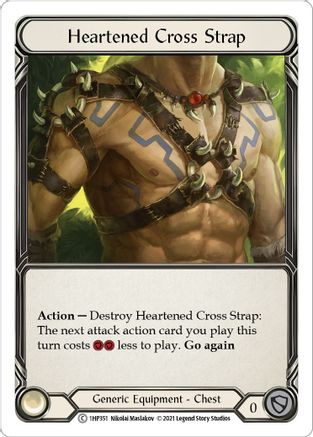 Image of Heartened Cross Strap [1HP351] (History Pack 1)