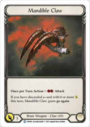 Image of Mandible Claw (Left) [1HP004] (History Pack 1)