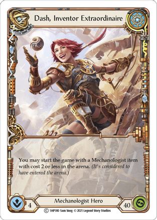 Image of Dash, Inventor Extraordinaire [1HP180] (History Pack 1)