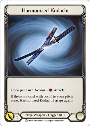 Image of Harmonized Kodachi (Left) [1HP091] (History Pack 1)