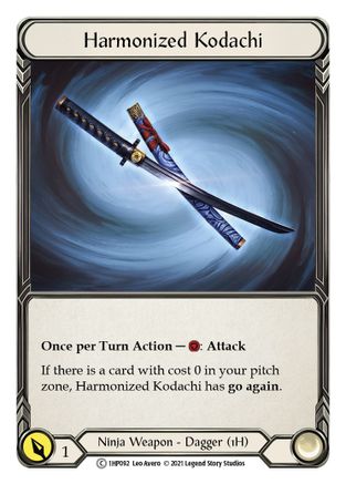 Image of Harmonized Kodachi (Right) [1HP092] (History Pack 1)