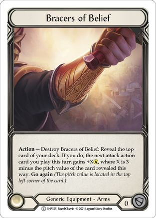 Image of Bracers of Belief [1HP355] (History Pack 1)