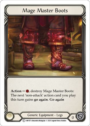 Image of Mage Master Boots [1HP357] (History Pack 1)