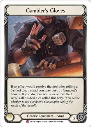 Image of Gambler's Gloves [1HP358] (History Pack 1)