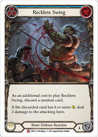 Image of Reckless Swing [1HP013] (History Pack 1)