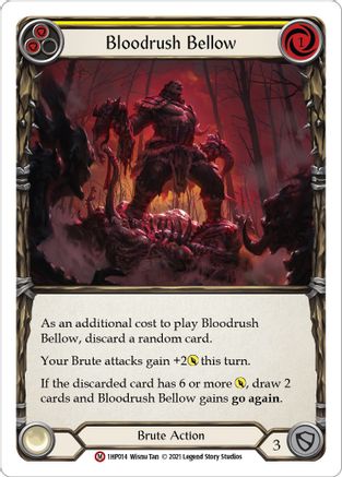 Image of Bloodrush Bellow [1HP014] (History Pack 1)