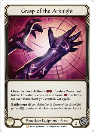 Image of Grasp of the Arknight [1HP262] (History Pack 1)