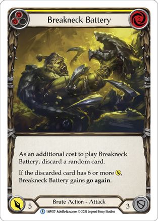 Image of Breakneck Battery (Yellow) [1HP017] (History Pack 1)