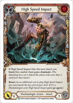 Image of High Speed Impact (Red) [1HP193] (History Pack 1)