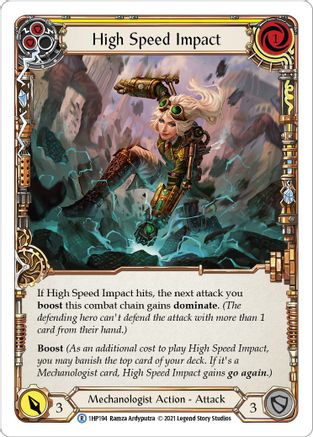 Image of High Speed Impact (Yellow) [1HP194] (History Pack 1)