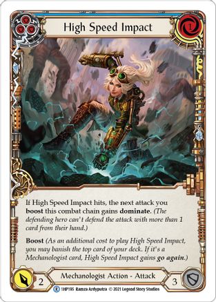 Image of High Speed Impact (Blue) [1HP195] (History Pack 1)