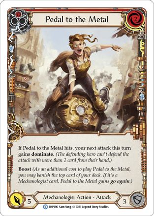 Image of Pedal to the Metal (Red) [1HP196] (History Pack 1)
