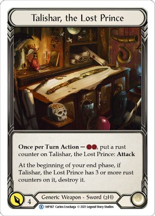 Image of Talishar, the Lost Prince [1HP367] (History Pack 1)