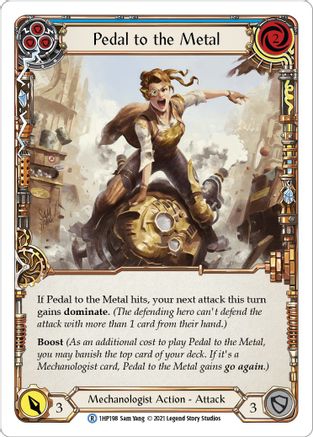 Image of Pedal to the Metal (Blue) [1HP198] (History Pack 1)