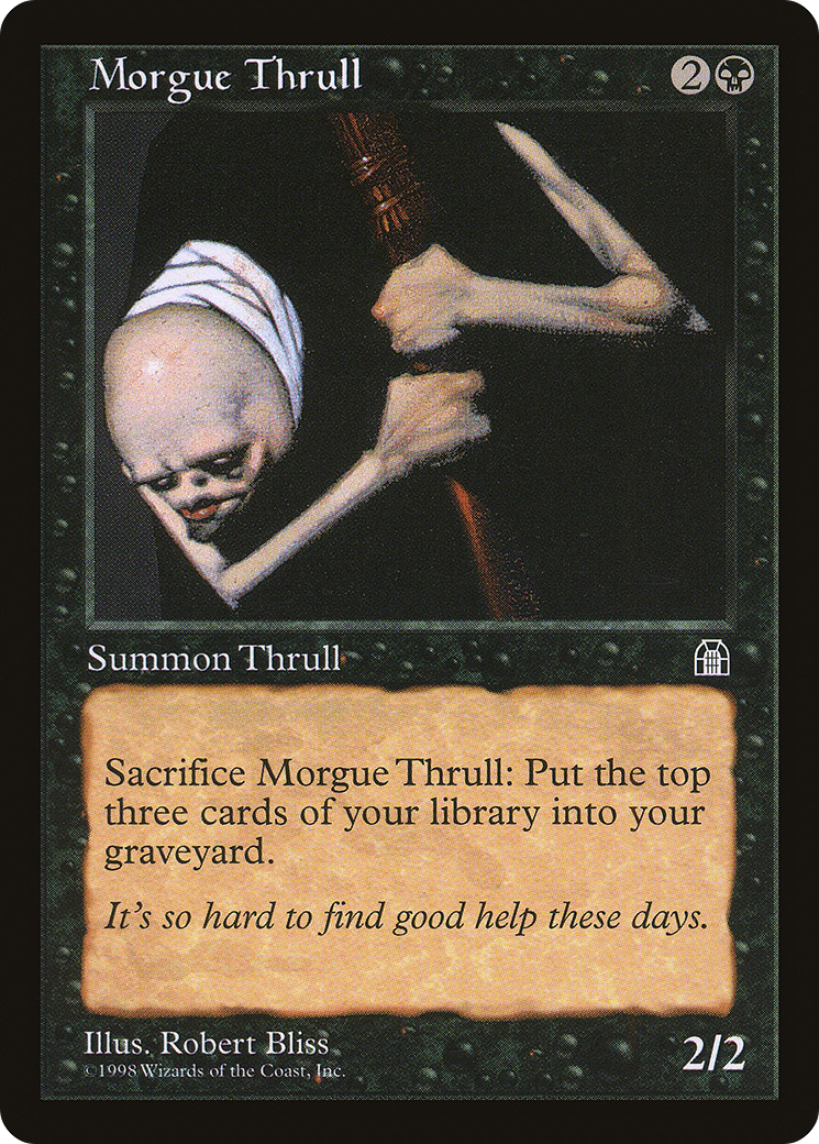 Image of Morgue Thrull [Stronghold]