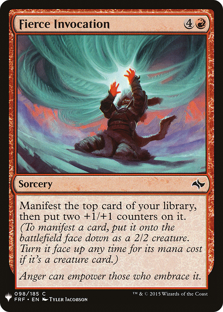 Image of Fierce Invocation [Mystery Booster]