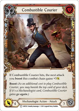Image of Combustible Courier (Red) [1HP202] (History Pack 1)