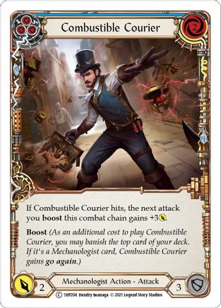 Image of Combustible Courier (Blue) [1HP204] (History Pack 1)
