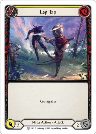 Image of Leg Tap (Yellow) [1HP117] (History Pack 1)