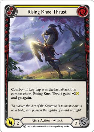 Image of Rising Knee Thrust (Yellow) [1HP120] (History Pack 1)