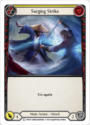 Image of Surging Strike (Yellow) [1HP126] (History Pack 1)