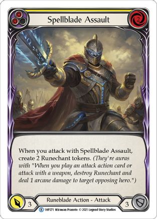 Image of Spellblade Assault (Yellow) [1HP271] (History Pack 1)