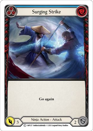 Image of Surging Strike (Blue) [1HP127] (History Pack 1)