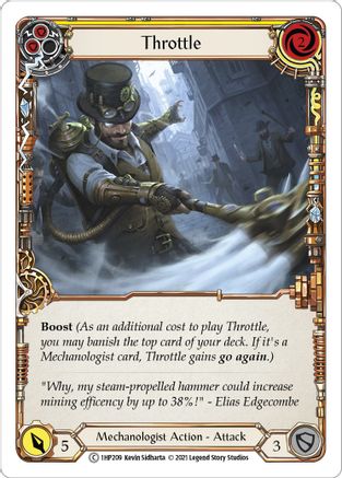 Image of Throttle (Yellow) [1HP209] (History Pack 1)