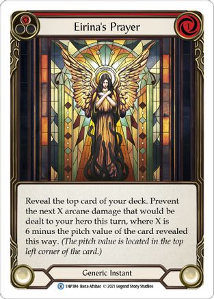 Image of Eirina's Prayer (Red) [1HP384] (History Pack 1)