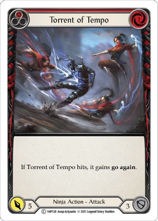 Image of Torrent of Tempo (Red) [1HP128] (History Pack 1)