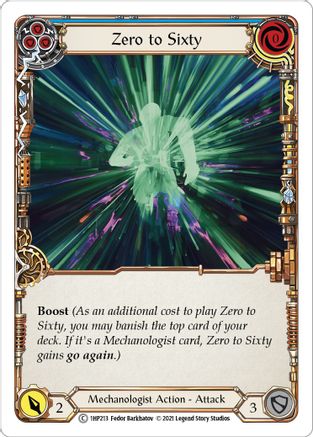 Image of Zero to Sixty (Blue) [1HP213] (History Pack 1)