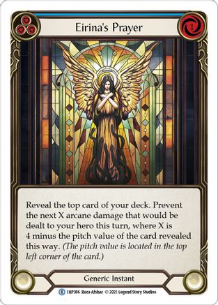 Image of Eirina's Prayer (Blue) [1HP386] (History Pack 1)