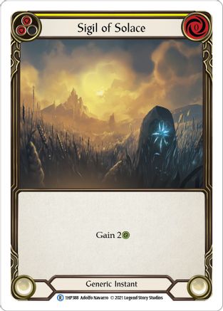 Image of Sigil of Solace (Yellow) [1HP388] (History Pack 1)